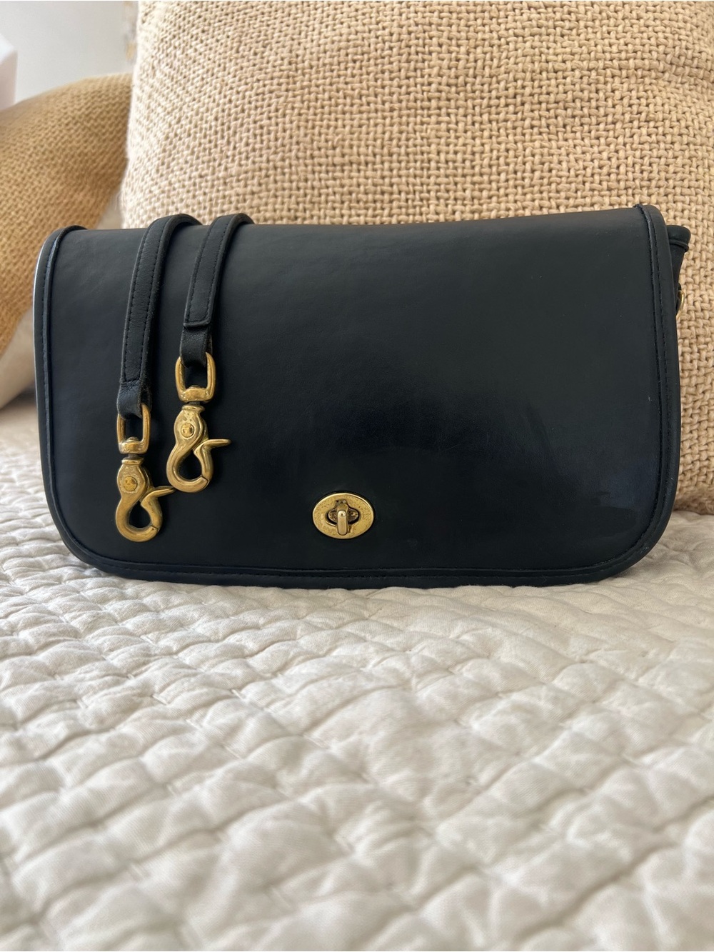Coach Vintage Convertible Clutch Style #048 - Black